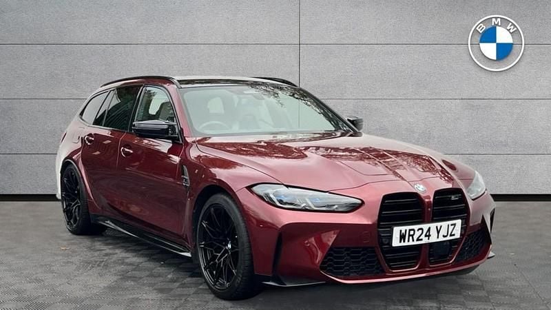 Red Used 2024 BMW M3 Competition Edition Estate | £73,990 (Fair price) - Image 1/4