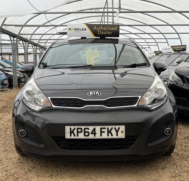 Used Kia Rio 90 HP (66 kW) 2014 Grey Hatchback