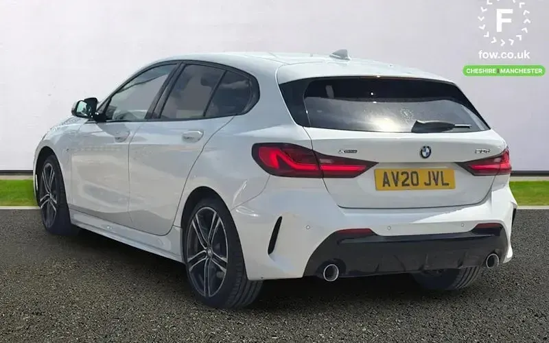 Used BMW 120 M Sport 190 HP (139 kW) 2020 White Hatchback