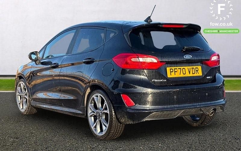 Used Ford Fiesta ST-Line X 125 HP (91 kW) 2021 Black Hatchback