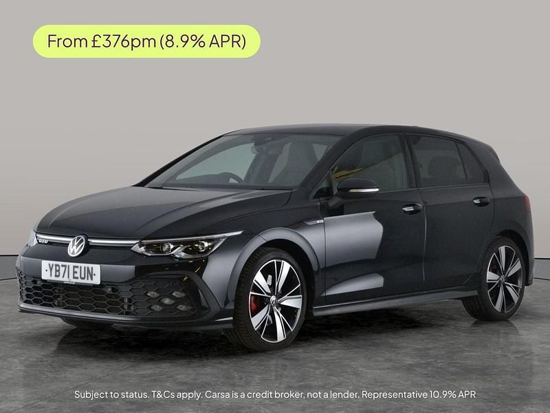 Black Used 2021 VW Golf VII GTD Hatchback | £24,842 (Fair price) - Image 1/3