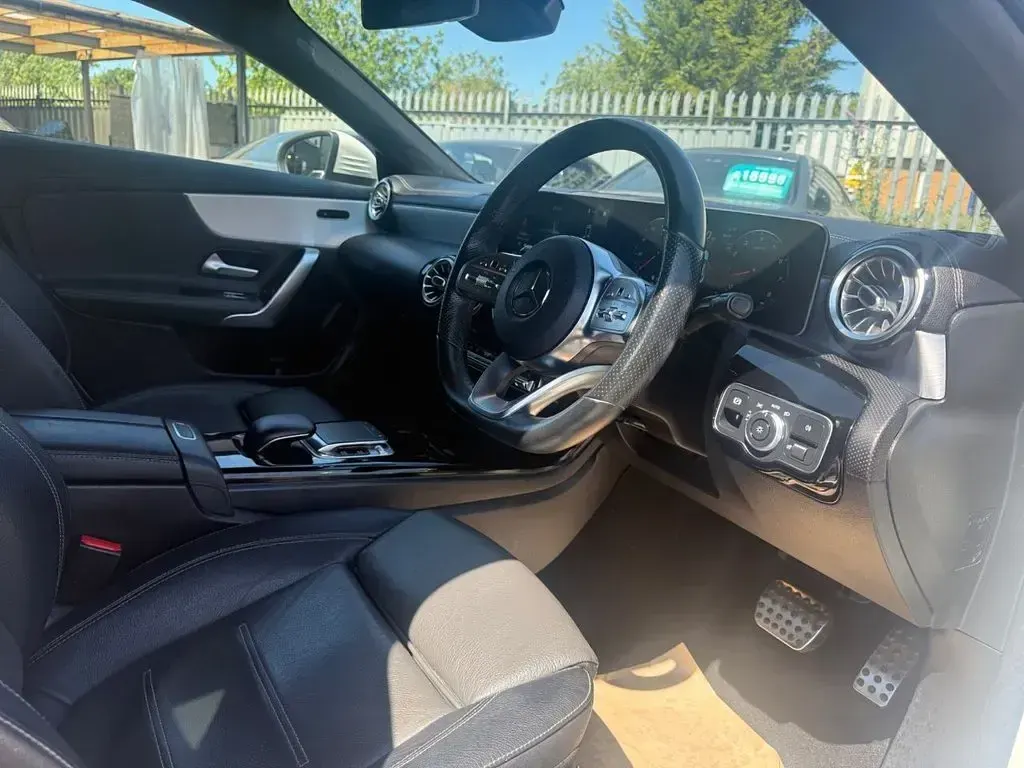 Used Mercedes CLA220 AMG Line Premium 2019 White Coupe