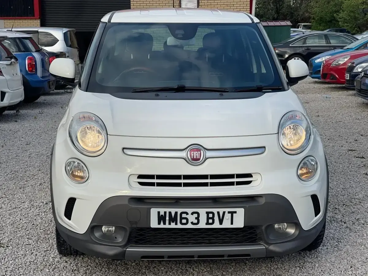 Gebraucht Fiat 500L Trekking 2013 Weiß Van / Kleinbus