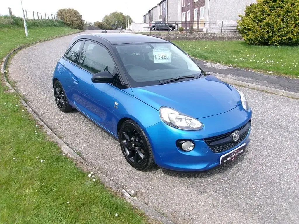 Used Vauxhall Adam 70 HP (51 kW) 2019 Blue Hatchback