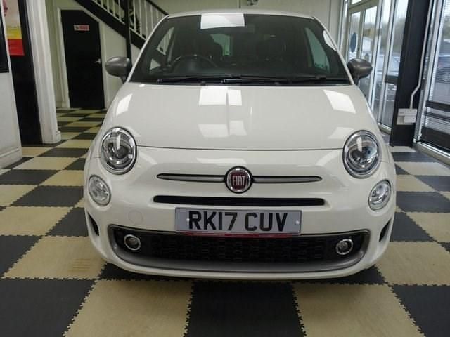 Used Fiat 500 S 69 HP (50 kW) 2017 White Hatchback