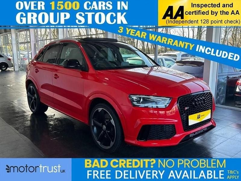 Used Audi RS Q3 Comfort 310 HP (228 kW) 2014 Red SUV
