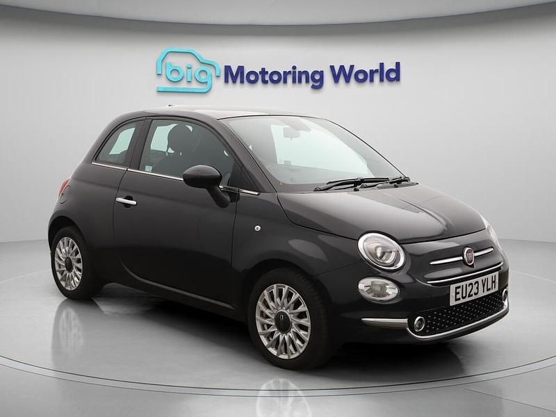 Black Used 2023 Fiat 500 S Hatchback | £9,300 (Fair price) - Image 1/4