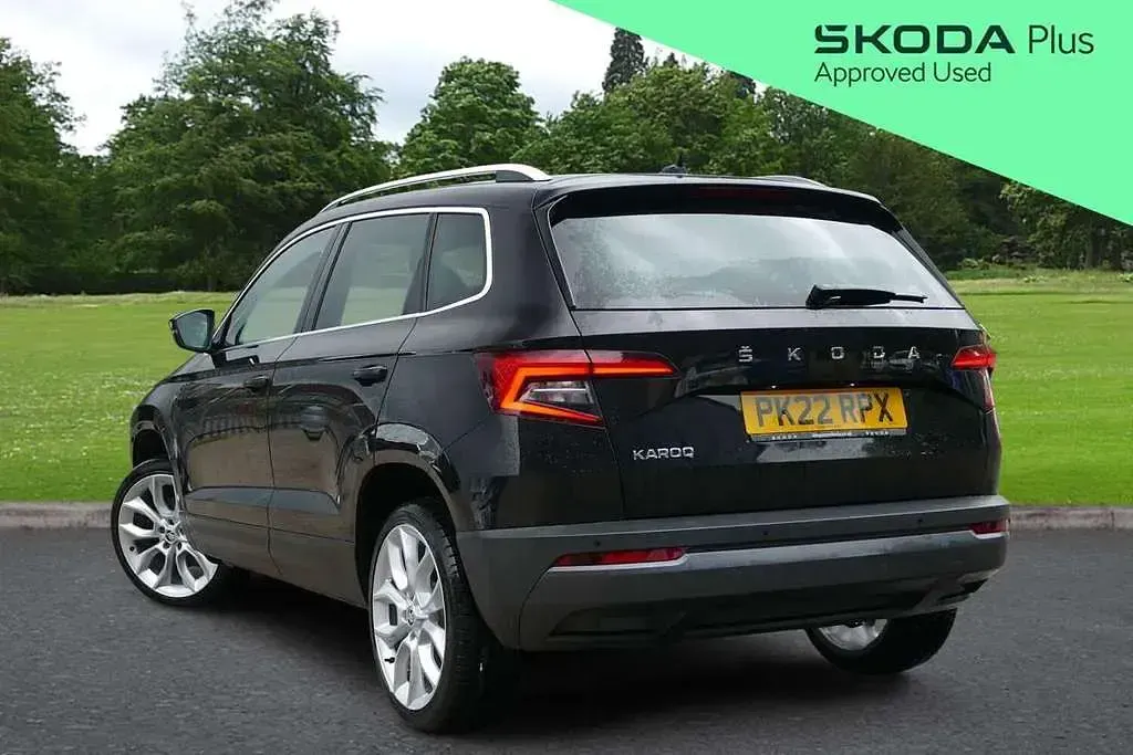 Used Skoda Karoq SE L 150 HP (110 kW) 2022 Black SUV