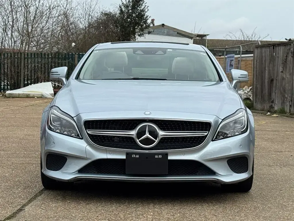 Used Mercedes CLS220 AMG 177 HP (130 kW) 2016 Blue Coupe