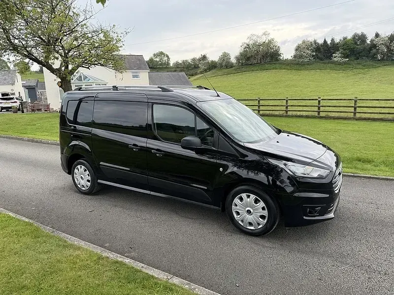 Used Ford Transit Trend 100 HP (73 kW) 2023 Black Van