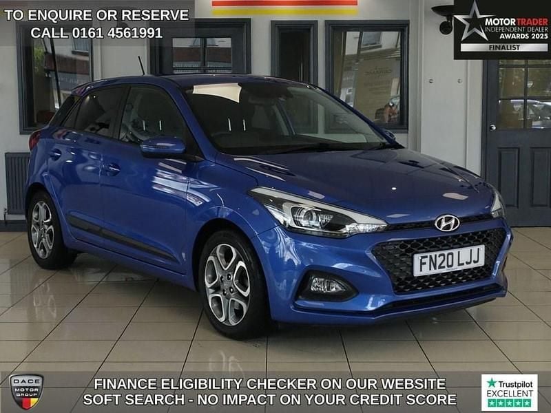 Blue Used 2020 Hyundai i20 Premium Hatchback | £12,370 (Fair price) - Image 1/4