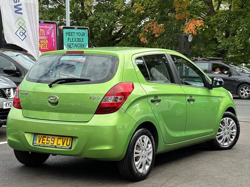 Used Hyundai i20 Classic 78 HP (57 kW) 2009 Green Hatchback