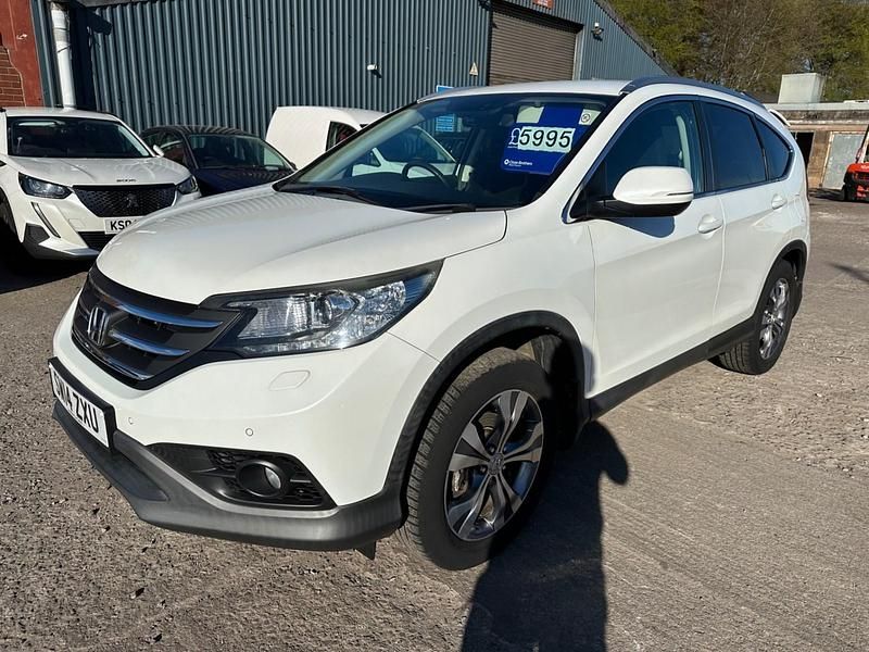 Używany Honda CR-V SR 120 KM (88 kW) 2014 Biały SUV