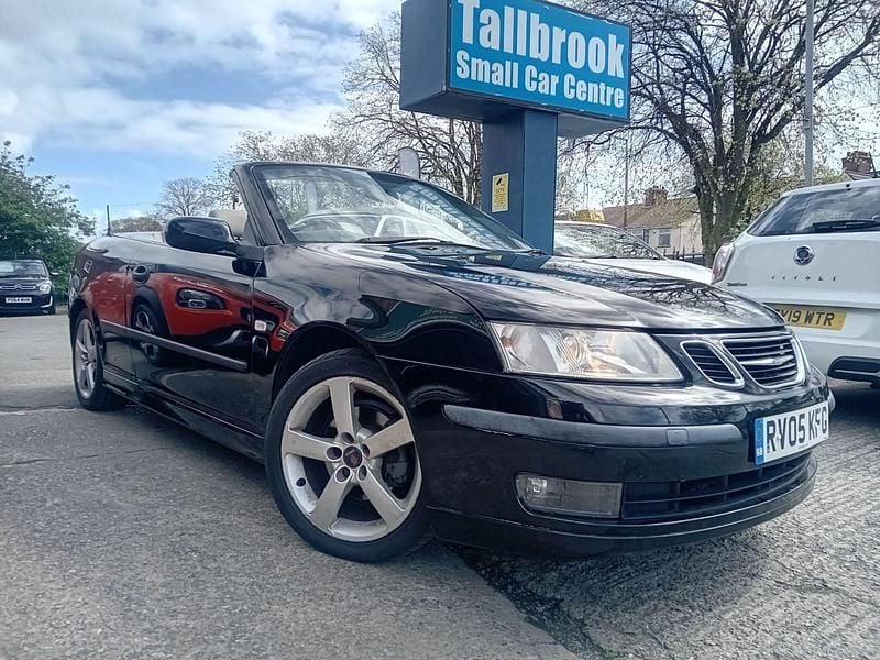 Used Saab 9-3 Cabriolet Vector 2005 Black Cabriolet