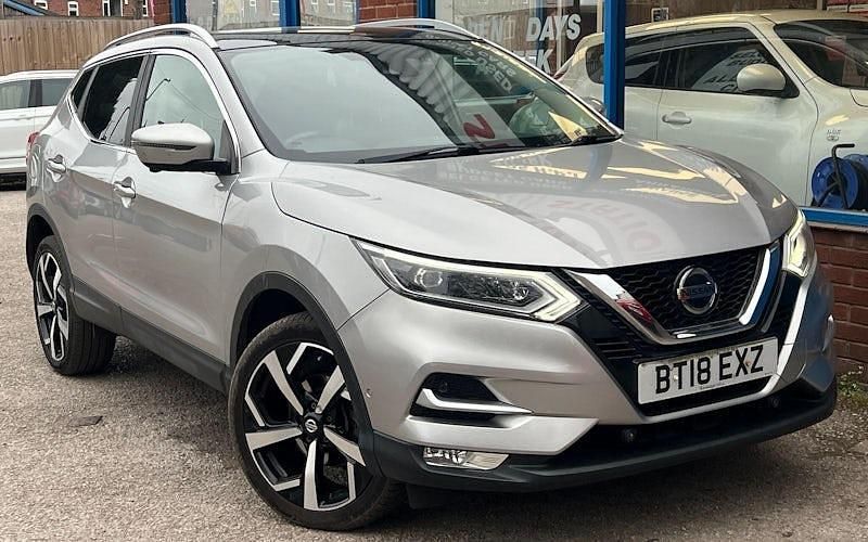 Used Nissan Qashqai Tekna 110 HP (80 kW) 2018 Silver SUV