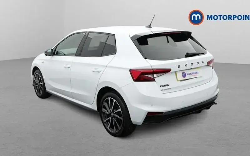 Used Skoda Fabia Monte Carlo 116 HP (85 kW) 2025 White Hatchback
