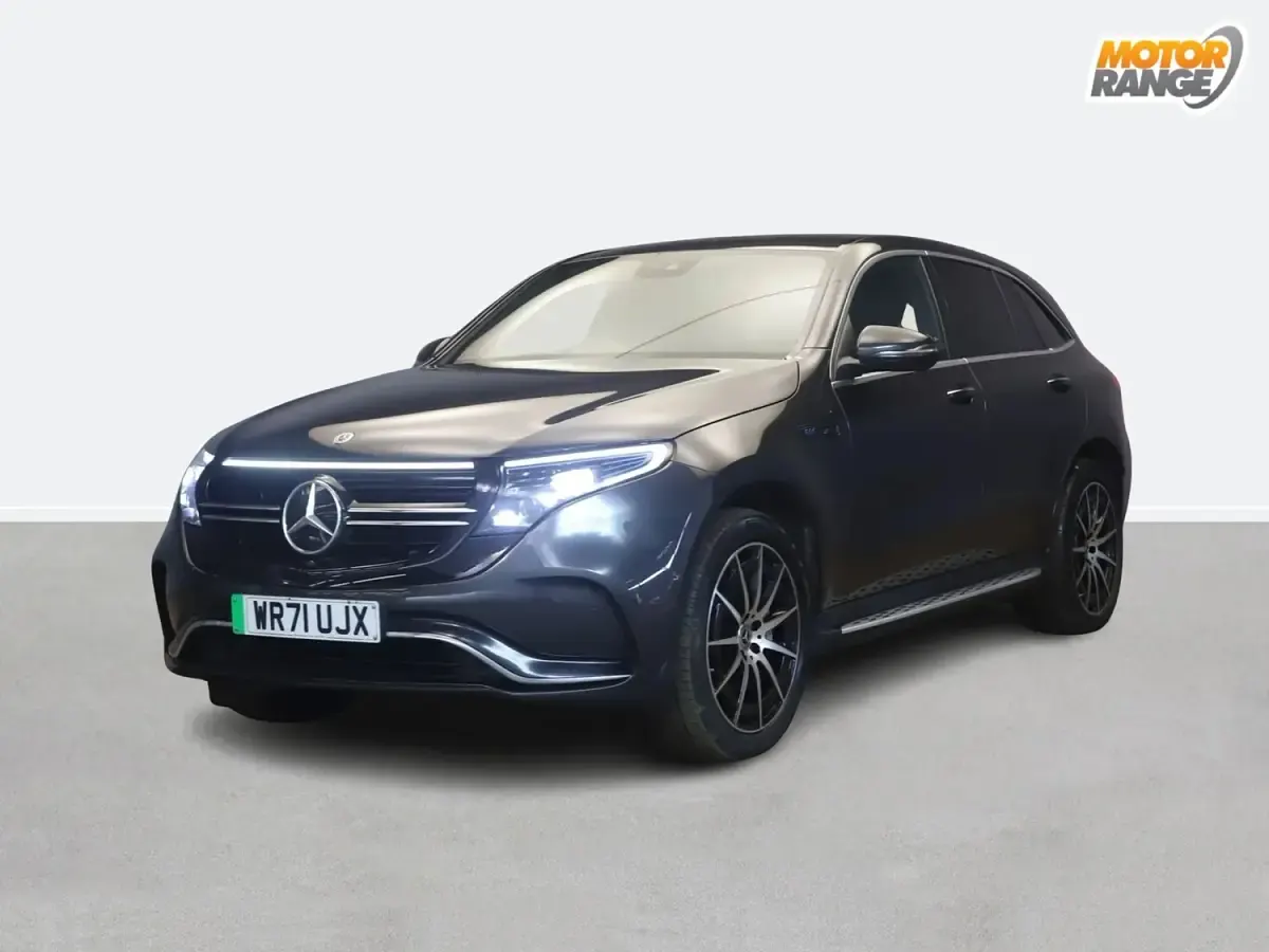Used Mercedes EQC400 AMG line 300 kW (408 HP) 2022 Grey SUV