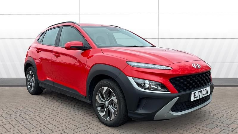 Red Used 2021 Hyundai Kona SE SUV | £16,269 (Fair price) - Image 1/3