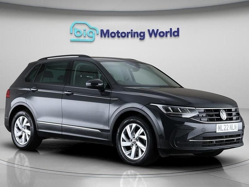 Grey Used 2022 VW Tiguan Life SUV | £19,400 (Good price) - Image 1/4