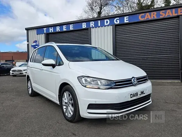 Usado VW Touran Family 115 HP (84 kW) 2019 Branco Monovolume