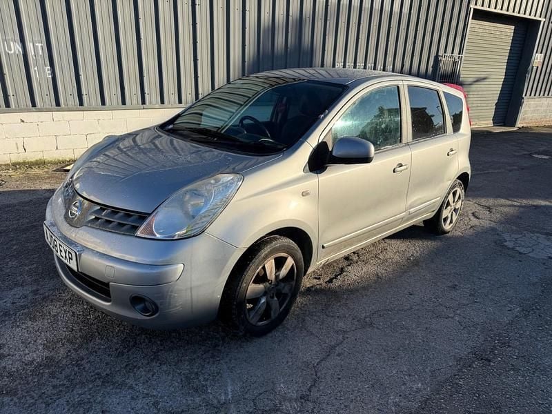 Used Nissan Note Tekna 110 HP (80 kW) 2008 Silver MPV