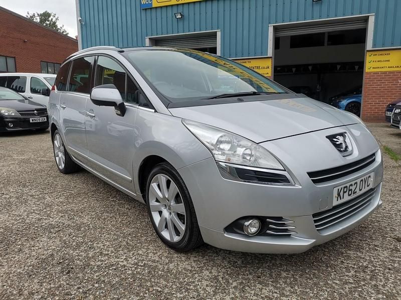 Silver Used 2012 Peugeot 5008 Allure MPV | £5,995 (Expensive) - Image 1/4