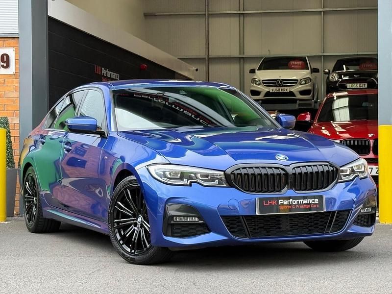 Blue Used 2021 BMW 320 M Sport Sedan | £19,995 (Good price) - Image 1/4
