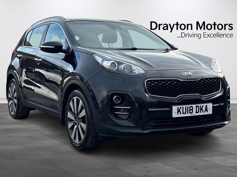 Used Kia Sportage 114 HP (83 kW) 2018 Black SUV