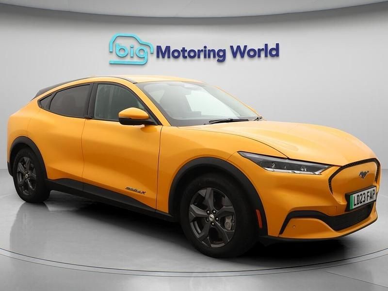 Orange Used 2023 Ford Mustang Mach-E Extended Range SUV | £26,400 (Fair price) - Image 1/4