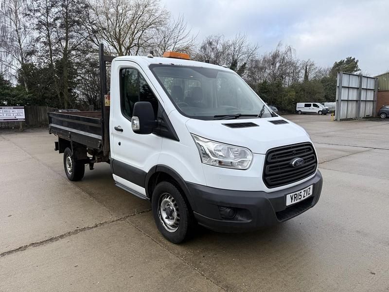 Used Ford Transit 125 HP (91 kW) 2015 White Cabriolet