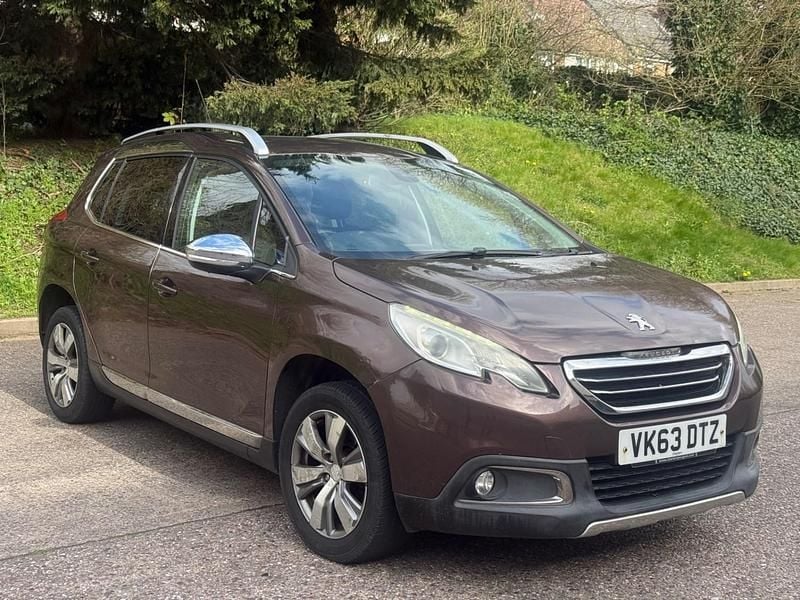 Used Peugeot 2008 Allure 92 HP (67 kW) 2013 Brown SUV