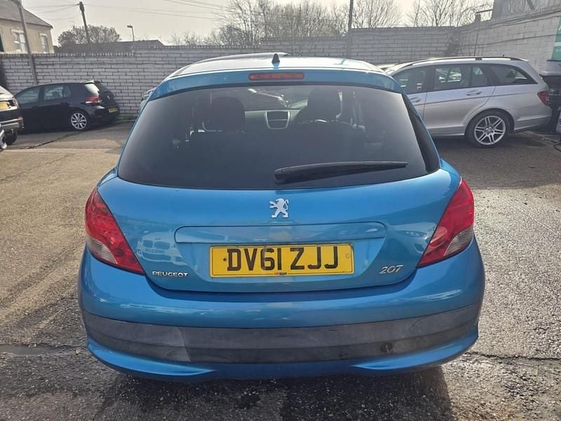 Used Peugeot 207 Sportium 68 HP (50 kW) 2011 Blue Hatchback