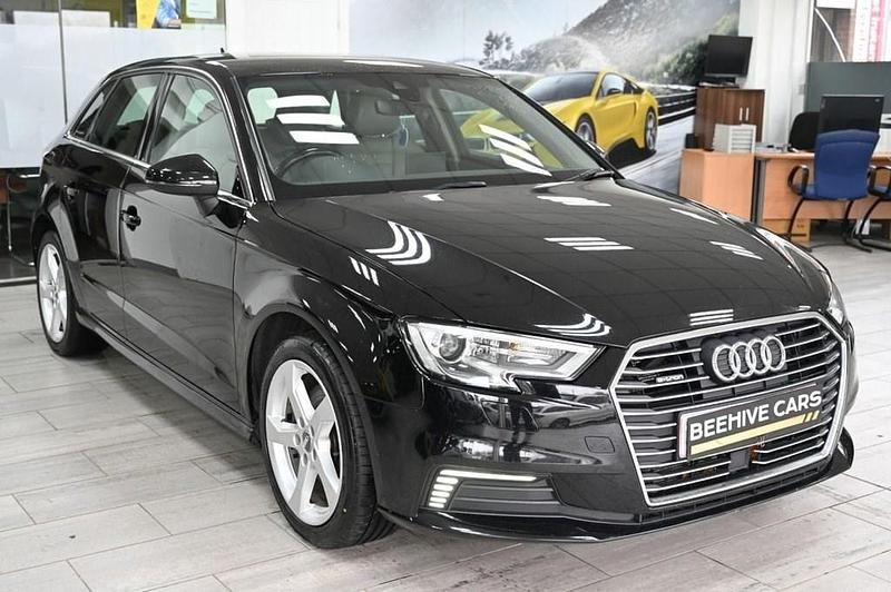 Used Audi A3 e-tron Advanced 2020 Black Hatchback