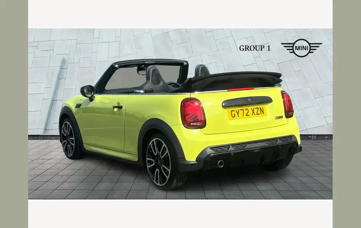 Used Mini Cooper Cabriolet Sport 136 HP (100 kW) 2023 Yellow Cabriolet