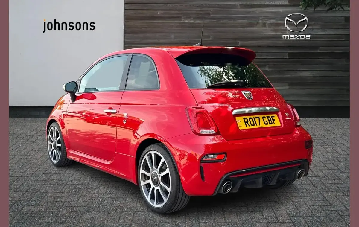 Used Abarth 595 Turismo 165 HP (121 kW) 2017 Red Hatchback