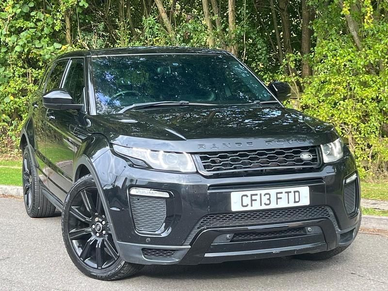Black Used 2013 Land Rover Range Rover evoque Estate | £9,990 (Fair price) - Image 1/4
