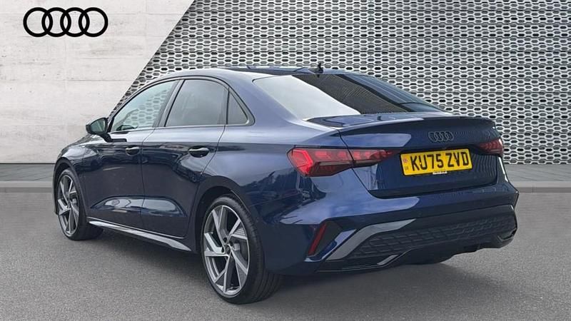 Used Audi A3 Black Edition 150 HP (110 kW) 2025 Blue