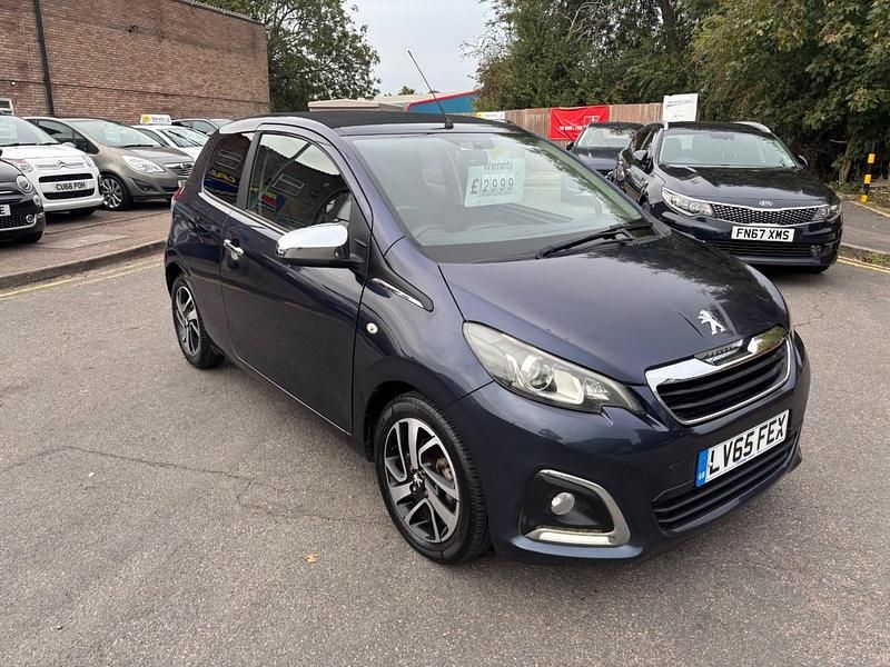 Blue Used 2015 Peugeot 108 Allure Hatchback | £2,999 (A bit pricey) - Image 1/4
