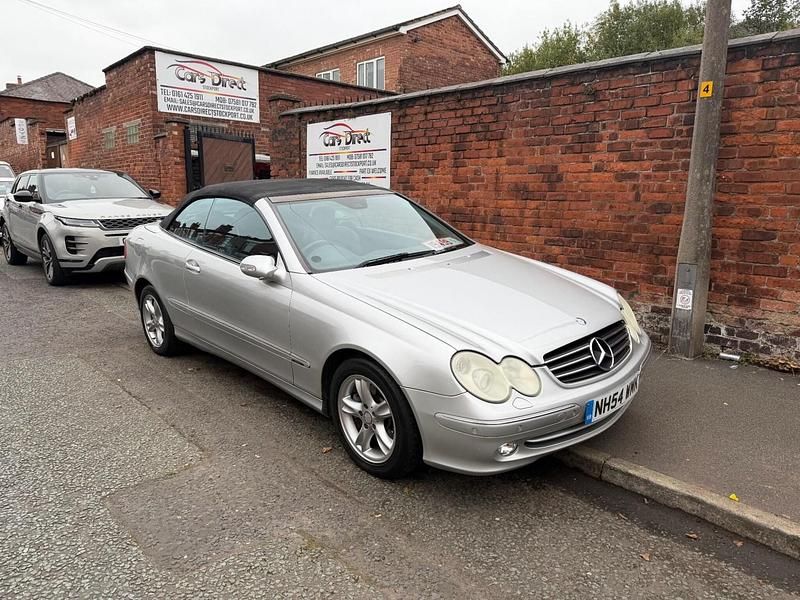 Used Mercedes CLK200 Avantgarde 2004 Silver Cabriolet
