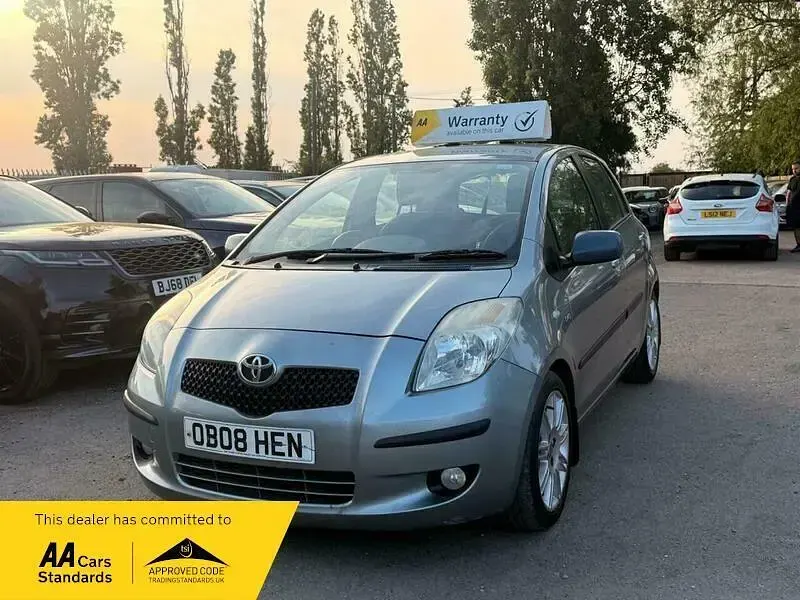 Used Toyota Yaris SR 2008 Silver Hatchback