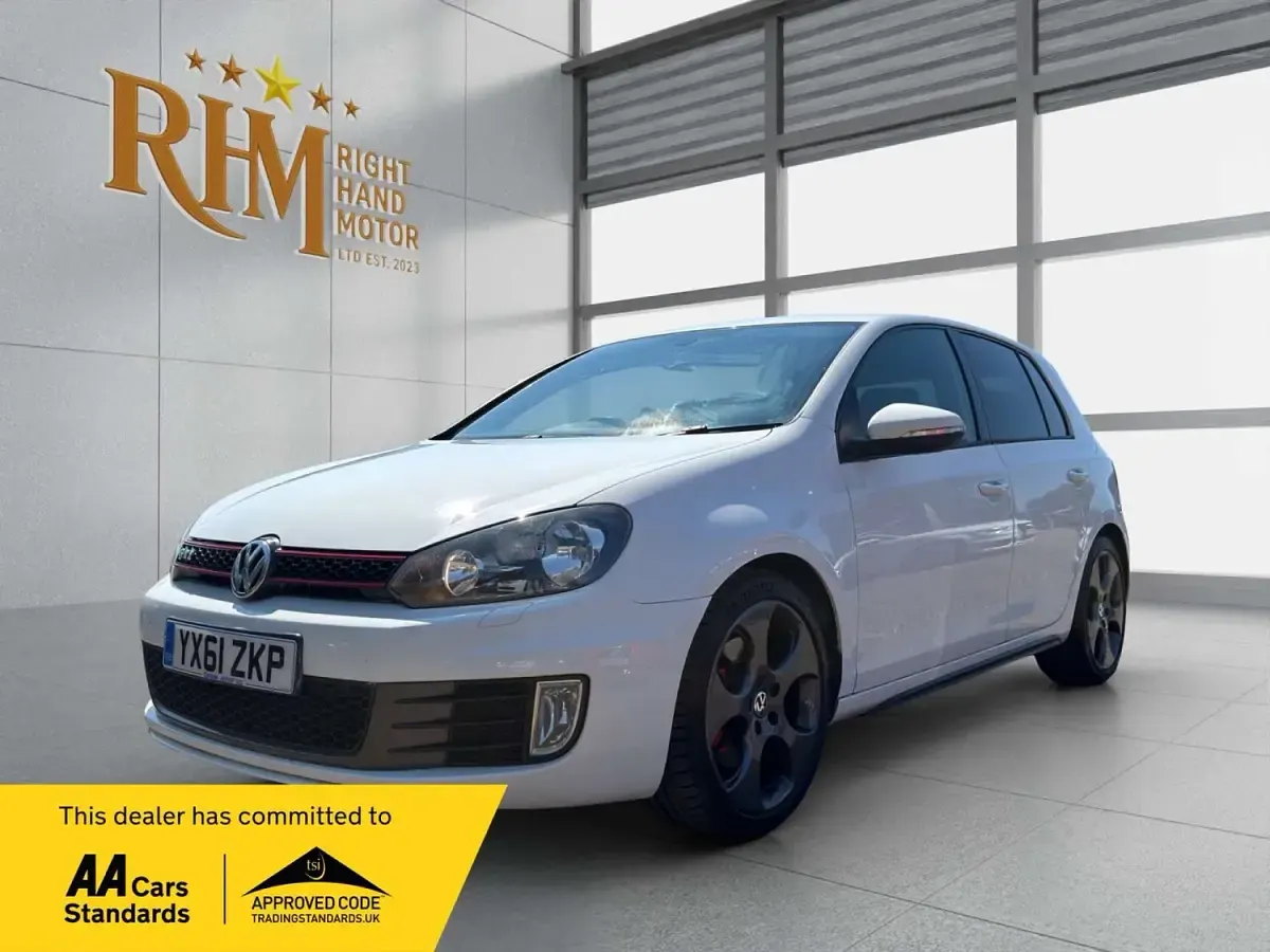 Used VW Golf VI GTI 210 HP (154 kW) 2011 White Hatchback