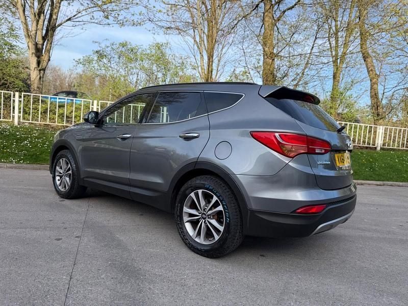 Begagnad Hyundai Santa Fe Premium 2015 Silver SUV