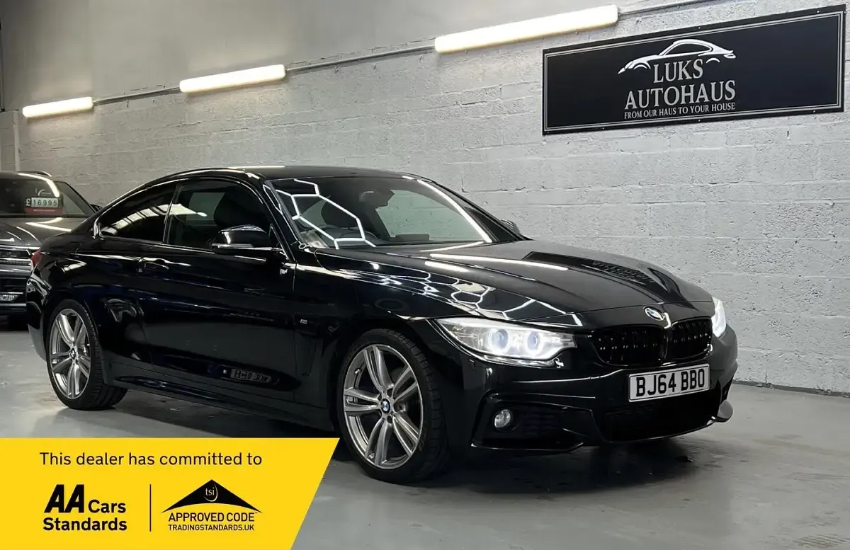 Used BMW 420 Coupé M Sport 2014 Black Coupe