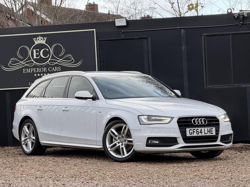 White Used 2014 Audi A4 S-Line Estate | £5,643 (Fair price) - Image 1/4