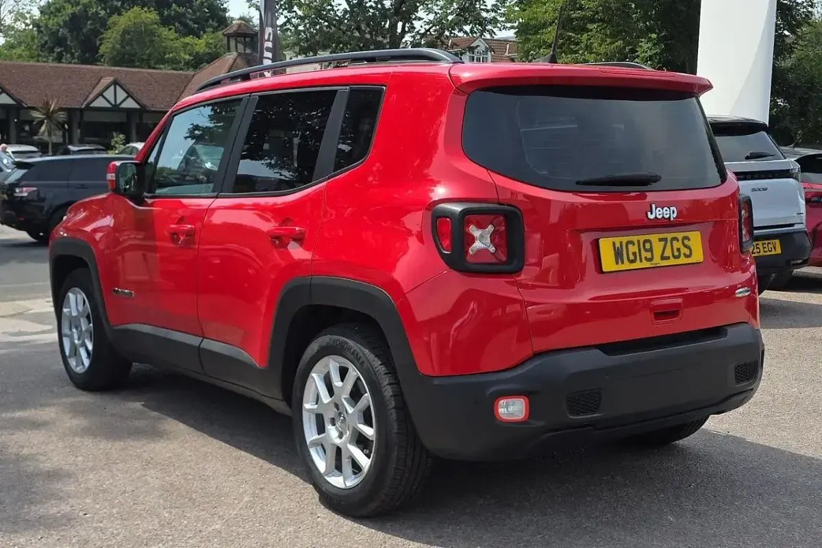 Used Jeep Renegade Longitude 120 HP (88 kW) 2019 Red SUV