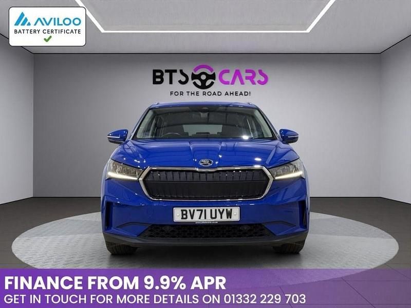 Used Skoda Enyaq iV ecoSuite 131 kW (179 HP) 2021 Blue SUV