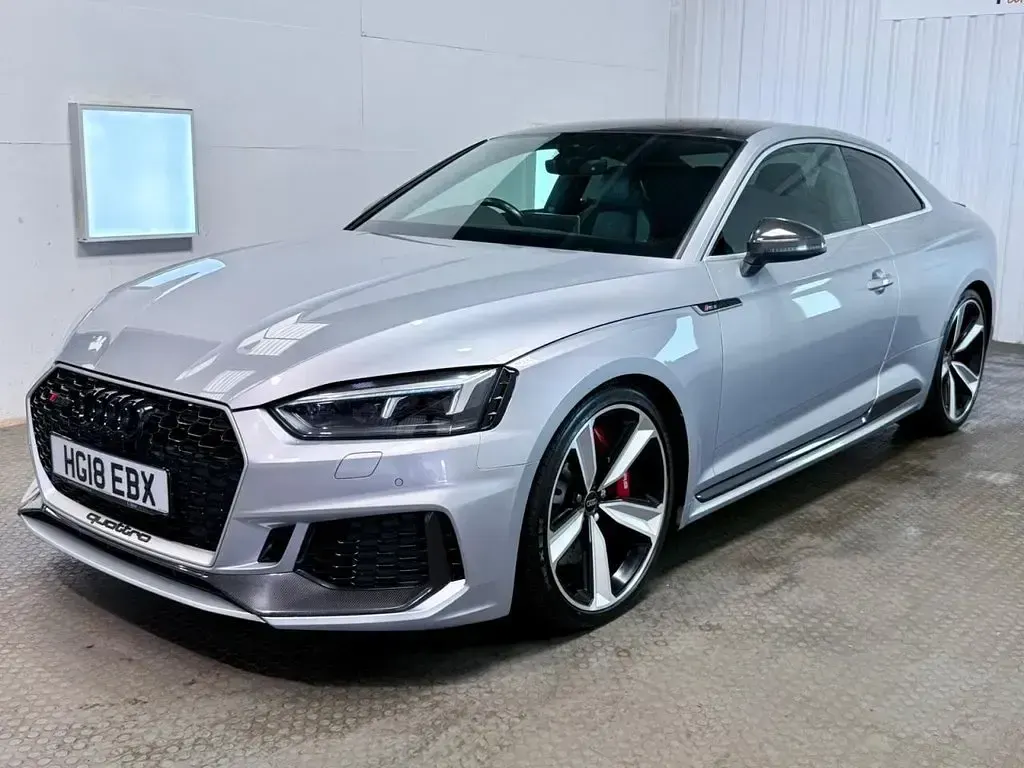 Used Audi RS5 Design 450 HP (330 kW) 2018 Silver Coupe