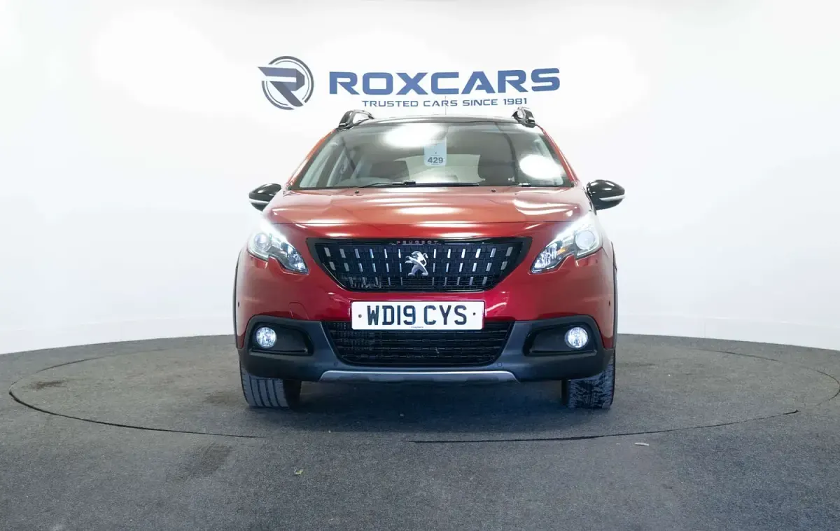 Used Peugeot 2008 GT-line 82 HP (60 kW) 2019 Red SUV