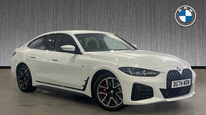 White Used 2024 BMW 420 Gran Coupé M Sport Coupe | £36,499 (Fair price) - Image 1/4