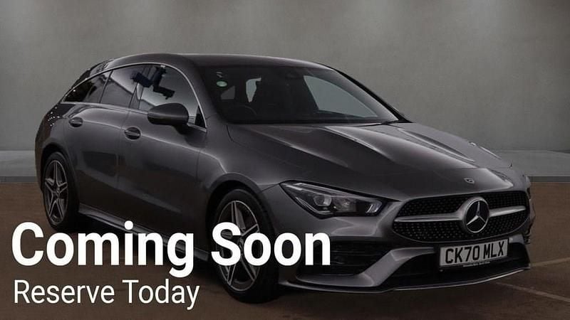 Grey Used 2020 Mercedes CLA220 Shooting Brake AMG line Estate | £15,690 (Fair price) - Image 1/3